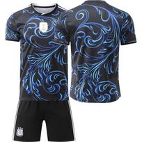 2026 World Cup Argentina away jersey No. 10 11 Di Maria children's set Cross-border football jersey size 16