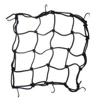 1pc Motorcycle Luggage Net Bike 6 Hooks Hold down Fuel Tank Luggage Mesh Web Bungee Black Motorcycle Bike Tank Car Styling juoda