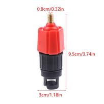 Inflatable SUP Pump Valve Adapter Set - Standard Air Valve Adapter With 4 Nozzles, Air Pump Converter For Kayaking Surfboard