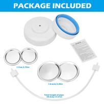 Mason Jar Vacuum Sealer Kit Portable Mason Jar Vacuum Sealing Machine Food Storage Canning Jar Sealer with Manual Air Pump Tools