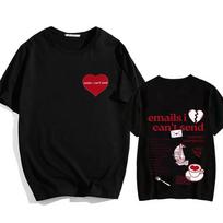 2026 New Vintage Sabrina Carpenter T Shirt Summer Oneck Soft Thirt Shirt Femme Grunge Clothes Casual Tshirt Fashion Tops S