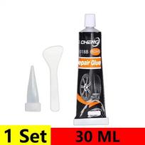 30 ML Car Tyre Repair Liquid Black Strong Rubber Glue Repair Sealant Waterproof And Heat Resistant 1-5PCS Car Repair Tools