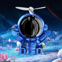 Solar-Powered Ornaments Car Air Freshener Universal Non-toxic Rotation Ornaments Long Lasting Perfume Deodorant Accessories mėlyna
