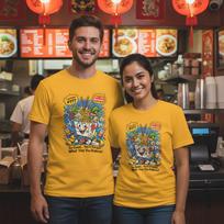Wok & LOL™ | Funny Chinese Takeout Parody Cartoon Design 4XL