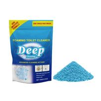 Deep Cleaning Foaming Toilet Cleaner Powder, Advanced Stain Removal, Weekly Use, 100g Pack, Fresh Scent, Easy Application