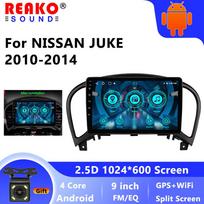 Android automobilinis radijas Nissan Juke YF15 2010 - 2014 Carplay Autoradio Multimedia vaizdo grotuvas GPS navigacija Stereo 2+32+4LED
