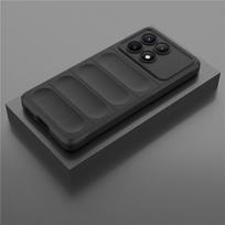 POCO X6 Pro dėklas POCO X6 Pro 5G dėklui 6,67 colio Atsparus smūgiams Guminis Silikoninis Apsauginis Bamperis Xiaomi POCO X6 Pro For POCO X6 Pro 5G juoda