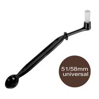 Leeseph Coffee Machine Cleaning Brush Tool,Barista Espresso Machine Brush Cleaning Tool for Home, Coffee Store, Best Gift 51mm