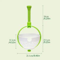 Salad Dehydrator Rotating Centrifugal Vegetable Dehydrator Creative Fruit Spinner Kitchen Vegetable Sink Drain Basket