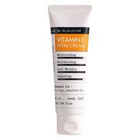 Dermafactory Vitamin E Vital kremas 50ml – 5% Vitaminas E, Barjerą stiprinantis kompleksas, Antioksidacinė priežiūra, Šviesinantis & Raukšlių mažinimas, Korėjietiškas