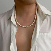 KunJoe Bohemijos Jūrų Žvaigždės Kriauklės Choker Kaklo Grandinėlė Vyrams Madinga Kokoso Lukšto Medžio Karoliukų Apykaklės Grandinėlė Papuošalai ant Kaklo