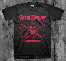 Grim Reaper 'See You In Hell' T Shirt Unisex T-Shirt XL