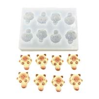 Transparent Silicone Mold Reusable for Epoxy Resin Casting Creating Cats Themed Accessories Making Mould 1