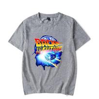 Hot Back To The Future T Shirt Men_women's Funny T-shirt Casual Cool Street Wear Fashion T Shirt Couple Hip Hop Shirt Top Summer 4XL