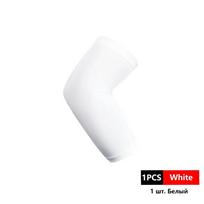Loogdeel Elastic Sports Elbow Pads Ventilated Silicone Anti-Slip Arm Guard for Basketball Tennis Volleyball M balta