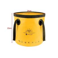 Ten/20L Portable Folding Bucket Water-Resistant Outdoor Travel Camping Water Storage Bag Fishing Collapsible Bucket Folding Foot Basin