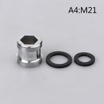 Faucet Adapter M16 M18 M20 M21 M22 M24 Thread Transfer Thread Brass Connector Bathroom Kitchen Faucet Spout Accessories