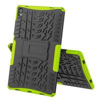 Lenovo Tab P11 Gen 2 Protective Case with Drop-Proof Stand and Shoulder Strap Shoulder Strap žalia