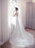 Elegant 3-Meter Single-Layer Bridal Veil with Comb, Forest-Style Wedding Train Headdress, and Soft Tulle for Travel Photography. 3-meter Single Layer
