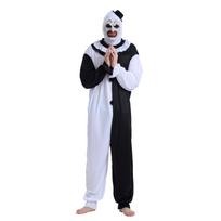 Terrifier 2 Art Style Black & White Cosplay Costume for Adults M