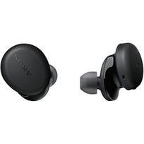 Sony tikri belaidžiai ausinės su giliais bosais, iki 9 valandų nepertraukiamo grojimo, mikrofonas, 2020 m. modelis, sertifikuotas 360 Reality Audio modelis, juodos spalvos BZ WF-XB700 juoda