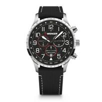 WENGER ATTITUDE CHRONO Quartz Black Watch, [01.1543.119]
