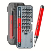 46 in 1 Magnetic Screw Driver Bits Magnetic Electric Repairing Tool Set  Repair Tool raudona