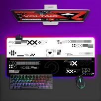 Cool Printstream Mouse Pad RGB Gaming Mouse Pad Desk Mat HD Gamer Large LED Light XXL MousePads RGB600x300x3mm