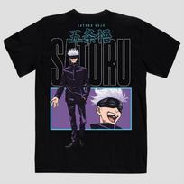 Jujutsu Kaisen Satoru Gojo Anime Graphic T Shirt Manga Streetwear Cotton Oversized Tee for Fans S įvairiaspalvis
