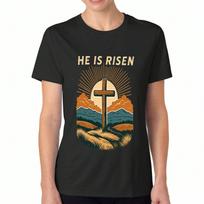 Hawaii Sunset Palm Tree Womens Cotton T Shirt, Premium Cotton Quality Print, Durable, Casual Fashion, Beach Vacation Style Tee, Island Vibes Top, Summ S įvairiaspalvis