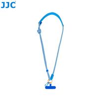 JJC Neck Strap for GoPro Hero Action Camera & Smartphone Shoulder Strap Braided Rope with Soft Microfiber Leather Shoulder Pad dangaus mėlyna spalva