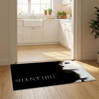Anime S-Silent Fun H-Hill Floor Mat Flannel Door Mat Non-Slip Bedroom Living Room Home Decor 40x60cm