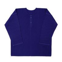 Issey Miyake Men Plisse Henley Neck Long Sleeve Tee February 74 Hp66jk023 HP66JK023-74 (02)