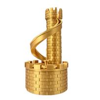 Savings Tank Castle Tower Piggy Bank Model Rolling Tower Money Boxes  Home Decor auksas