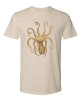 Cottage Cult Clothing Tee T Shirt 100% Cotton Goth Witch Occult Victorian Squid XXXL