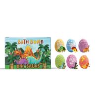 Dinosaur Egg Bath Bombs Set, 6-Pack Surprise Toy Fizzing Bath Bombs For Kids 1pcs