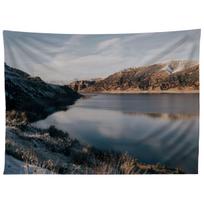 ECHO RESEVOIR tapestry 75x100 juoda