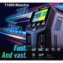 AC/DC Charger T1000 - SkyRC - 450W/1000W - Dual Output - ColorX Screen - Smart Fan