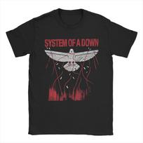 System Of A Down T Shirts for Unisex Pure Cotton Creative TShirts O Neck  Tees Short Sleeve Clothing Gift Idea S