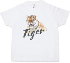 TIGER Kids Boys kids boys T-Shirt Tigers Tattoo Asia White Animal Wildlife Africa Welfare 130