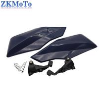 Motorcycle Hand Guards Enduro Motocross Handguard Hand Protector For KTM EXC XC SX SXF XCF XCW EXCF SMR 2024 Dirt Bike Tuning tamsiai mėlyna spalva