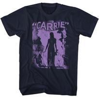 Carrie Purple Flame Navy Movie Shirt 110