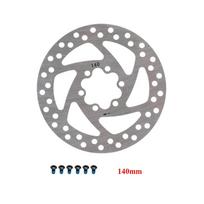 140MM Brake Disc for KUGOO M4 SPEEDWAY 4 ZERO 10 10X for Ninebot F20 F30 F40 Electric Scooter Brake Spare 6 Holes Parts