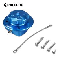 NICECNC For Husqvarna 701 SM Supermoto Enduro 2016-2024 Motorcycle Fuel Filler For GasGas 700 Enduro Supermoto 2022-2024 mėlyna