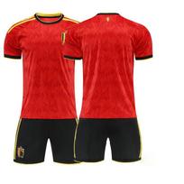 2026 World Cup Belgium jersey No. 7 de Bruyne 9 Lukaku Doku No. 11 jersey set football jersey 16 yards