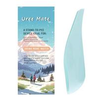 Outdoor Portable Female Urination Device Standing Urinals for Women Outdoor Standing Pee Urinal Funnel Female Urinal Pee Funnel mėlyna