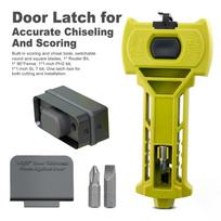 Accurate Scoring Doorn Tool Door Mount Plastic Door Mortise Tool Square Or Round Door Installation Kit žalia