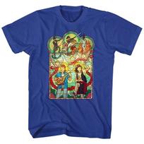 Bill And Ted Stained Glass Movie Shirt 130