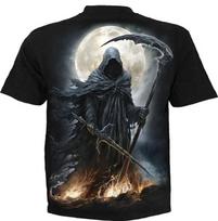 Spiral - SHADOW RIDER (Unisex Black Short Sleeve T-Shirts) Small 4XL