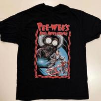 Vintage Pee Wee Herman Big Adventure Black Unisex T-shirt Graphic Tee S